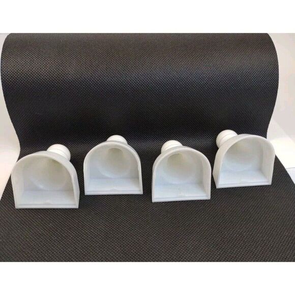 Chess Teacher Replacement White Pawn Chess Game Pieces lot of Four Pavilion 1992 - Picture 7 of 8